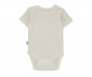 Детски дрешки Bebetto Organic Be Nature T4122E - Боди с къс ръкав, унисекс, 9-12 м., 80 см., екрю thumb 2