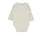 Детски дрешки Bebetto Organic Be Nature T4271E - Боди с прихлупване с дълъг ръкав интерлок, унисекс, 1-3 м., 62 см., екрю thumb 2