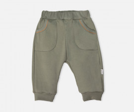 Детски дрешки Bebetto Stone Age T4467 - Памучен панталон, момче, 6-24 м.