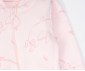 Детски дрешки Bebetto Rabbit And Carrots T4407 - Гащеризон с ходило и цип, момиче, 0-9 м. thumb 3