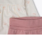Детски дрешки Bebetto Organic Welcome Baby T4390DR - Комплект боди с дълъг ръкав, ританки и шапка, момиче, 0-6 м. thumb 3