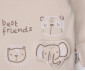 Детски дрешки Bebetto Best Friends Z1170 - Комплект ританки, камизолка и шапка, момче, 0-3 м. thumb 2