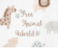 Детски дрешки Bebetto Free Animals Z1144M - Комлект за изписване 10 части, унисекс, 0-3 м. thumb 4