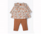 Детски дрешки Bebetto Beautiful F1543BRR - Пижама интерлок 2 части, момиче, 3-24 м. thumb 2