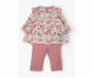 Детски дрешки Bebetto Beautiful F1543DR - Пижама интерлок 2 части, момиче, 3-24 м. thumb 2