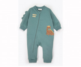 Детски дрешки Bebetto Dino/26 K5487G - Гащеризон с цип, момче, 6-24 м.