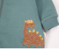 Детски дрешки Bebetto Dino/26 K5487G - Гащеризон с цип, момче, 6-24 м. thumb 3