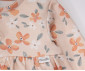 Детски дрешки Bebetto Beautiful Z1179 - Комплект блуза, ританки и шапка, момиче, 0-3 м. thumb 3