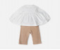 Детски дрешки Bebetto Shining Girl K5592 - Комплект блуза с дълъг ръкав и панталон, момиче, 3-24 м. thumb 2