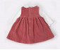 Детски дрешки Bebetto Shining Girl K5590DR - Комплект боди с дълъг ръкав и рокля плюш, момиче, 3-24 м. thumb 2