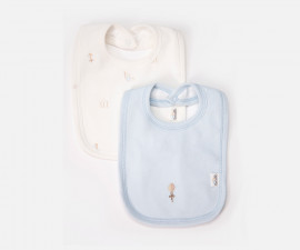 Детски дрешки Bebetto My First Playmate C1235 - Бебешки лигавник 2 броя, момче, 3+ м.