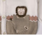 Детски дрешки Bebetto Trikolar TR470G - Жилетка финно плетиво, момче, 3-18 м., зелено thumb 3