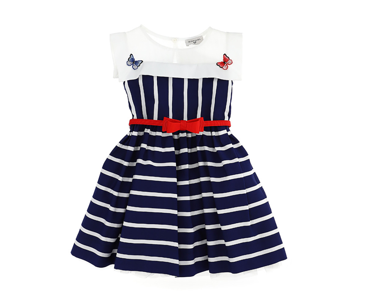 Детска рокля Monnalisa 115905-5304-5699