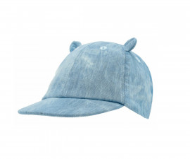 Boboli Wonderland 190268-BLEACH - Дънкова шапка с козирка, унисекс, XXS-S