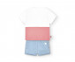 Boboli Wonderland 118190-1111 - Комплект тениска с къс ръкав и шорти, момче, 6 м. thumb 2