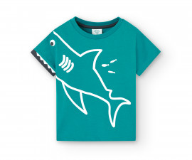 Boboli Ocean tales 318114-4679 - Тениска с къс ръкав, момче, 2-6 г.