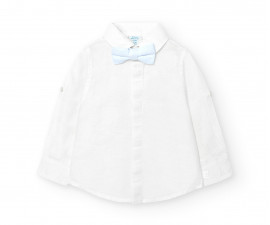 Boboli Little sailor 718242-1100 - Ленена риза с дълъг ръкав, момче, 9 м.-3 г.