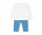 Boboli Lovely Colors 131005/1100 - Комплект тениска дълъг ръкав и панталонки, момиче, 2 г. thumb 2