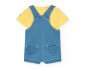 Boboli Lovely Colors 131139/1212 - Комплект тениска с къс ръкав и къс гащеризон, момче, 12 м. thumb 2