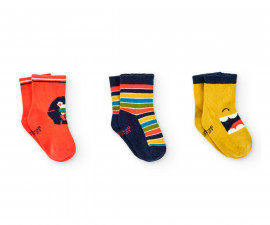 Boboli Animals Fantasy 391036/3886 - Къси чорапи, 3 чифта , момче, 31/33