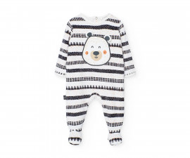 Boboli Doudou Friends 122061/9690 - Бебешки гащеризон с ходило, унисекс, 1-6 м.