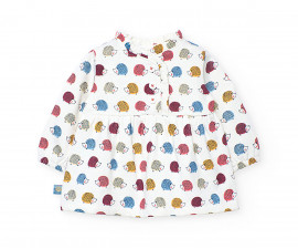 Boboli Magic Forest 132095/9693 - Рокля с дълъг ръкав, момиче, 3-9 м.