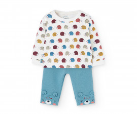 Boboli Magic Forest 132185/9693 - Комплект суитшърт и панталонки, момче, 1-12 м.
