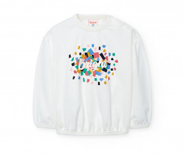 Boboli Bright Spots 202082/1111 - Блуза с дълъг ръкав, момиче, 12 м.-6 г.