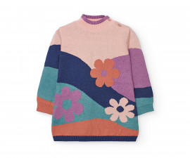 Boboli Meadows Flowers 222040/3915 - Плетена рокля/блузон, момиче, 12 м.-6 г.