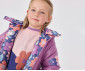 Boboli Meadows Flowers 222185/9753 - Двулицево ватирано яке с качулка и цип, момиче, 12 м.-6 г. thumb 7