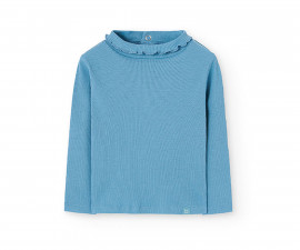 Boboli Basics 292070/4732 - Блуза с дълъг ръкав, момиче, 12 м.-6 г.