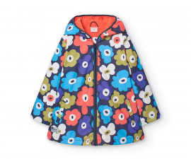 Boboli Rain Days 290270/9437 - Дъждобран с качулка и цип, момиче, 2-12 г.