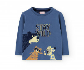 Boboli Arround the World 302005/2618 - Тениска с дълъг ръкав, момче, 12 м.-6 г.