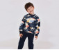 Boboli Arround the World 302049/9718 - Суитшърт с принт, момче, 12 м.-6 г. thumb 5