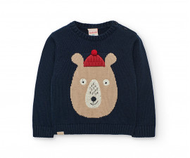 Boboli North Sailor 322063/2440 - Пуловер, момче, 12 м.-6 г.
