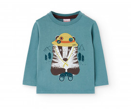 Boboli Fall Season 332086/4729 - Тениска с дълъг ръкав, момче, 12 м.-6 г.