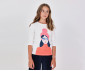 Boboli Nordic Way 432065/1111 - Тениска с дълъг ръкав, момиче, 6-12 г. thumb 5