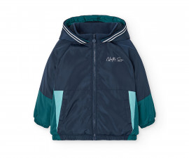 Boboli Go with the Flow 502175/2440 - Ватирано яке с качулка и цип, момче, 7-12 г.