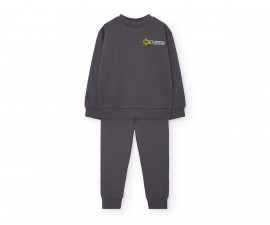 Boboli Neighbourhood 512211/8119 - Комплект суитшърт и спортен панталон, момче, 7-12 г.
