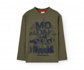 Boboli The Great Lakes 522010/4734 - Тениска с дълъг ръкав, момче, 7-12 г.