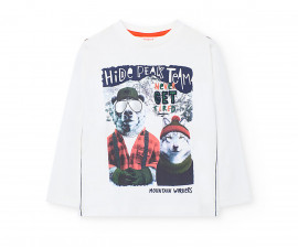 Boboli The Great Lakes 522043/1111 - Тениска с дълъг ръкав, момче, 7-12 г.