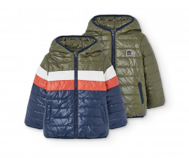 Boboli The Great Lakes 522144/2440 - Двулицево ватирано яке с качулка и цип, момче, 7-12 г.
