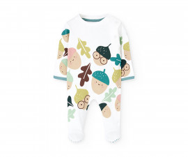 Boboli Cozy Winter 142074/1111 - Бебешки гащеризон с ходило, унисекс, 3-9 м.