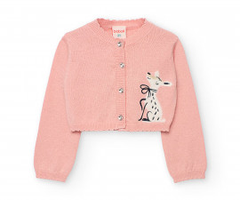Boboli Mon Petit Bambi 702289/3854 - Плетена жилетка, момиче, 12 м.-8 г.