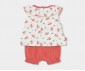 Boboli Lucky Animals 113072/9822 - Комплект блуза с къс ръкав и шорти, момиче, 3-24 м. thumb 2