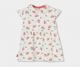 Boboli Lucky Animals 113083/9822 - Рокля с къс ръкав и гащички, момиче, 3-24 м.