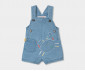 Boboli Nature's Charm 243010/9837 - Комплект тениска с къс ръкав и къс гащеризон с презрамки, момче, 3-24 м. thumb 4