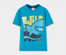 Boboli Big Oceans 543046/4625 - Тениска с къс ръкав, момче, 2-8 г.