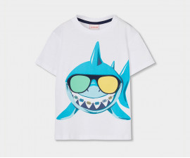 Boboli Big Oceans 543080/1100 - Тениска с къс ръкав, момче, 2-8 г.