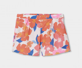 Boboli Freesia 753027/9813 - Къси панталони сатен, момиче, 4-8 г.